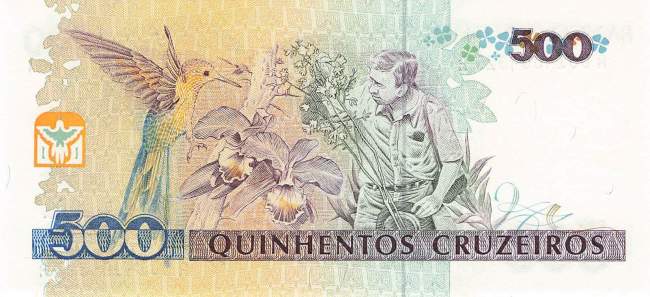 500 Cruzeiros 1990